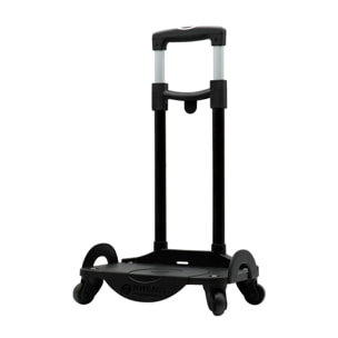 Zaino americano Naruto con scomparto per laptop + trolley con protezione laterale e stoper frontale, 4 ruote multidirezionali.