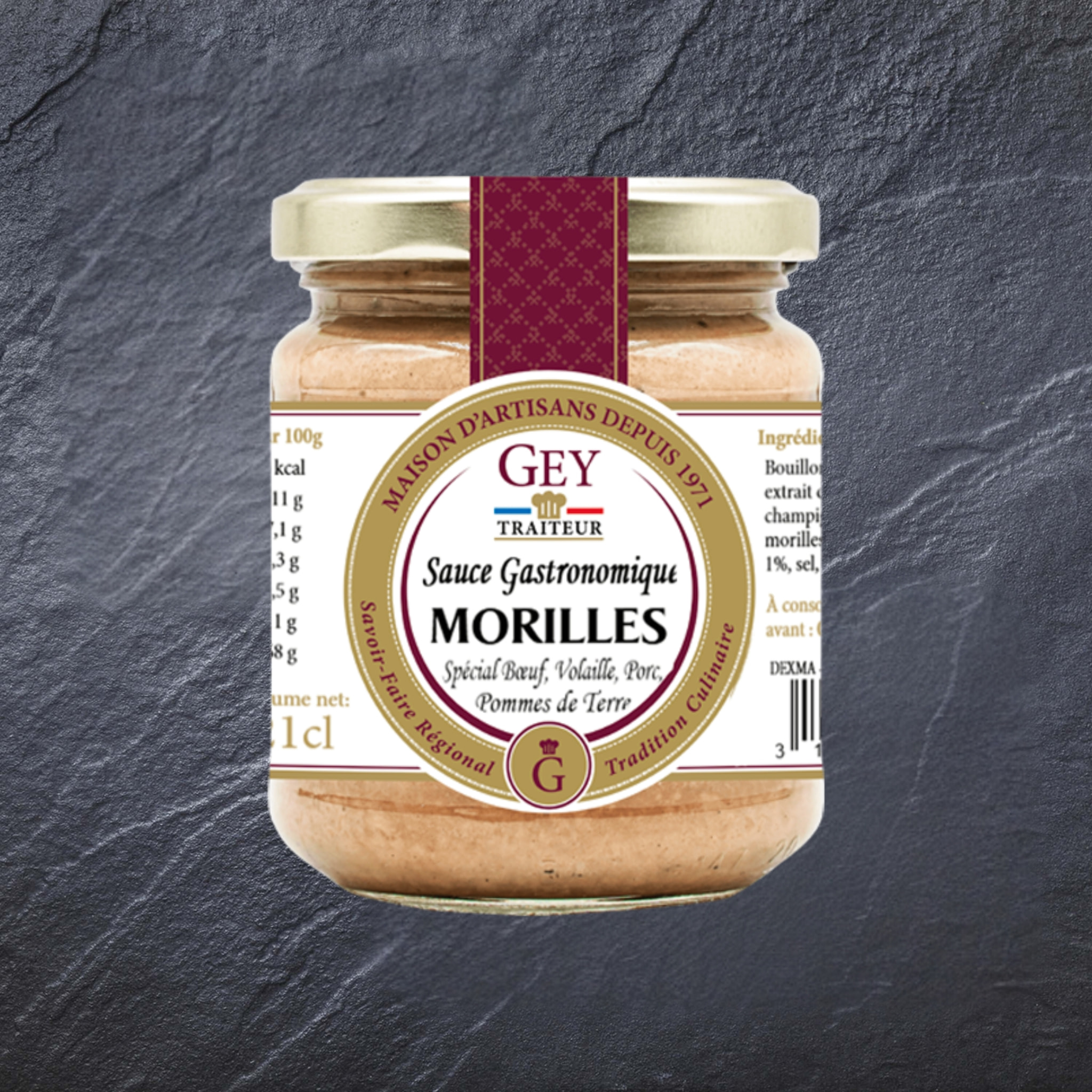 Sauce Morille au Cognac - 21cl - France