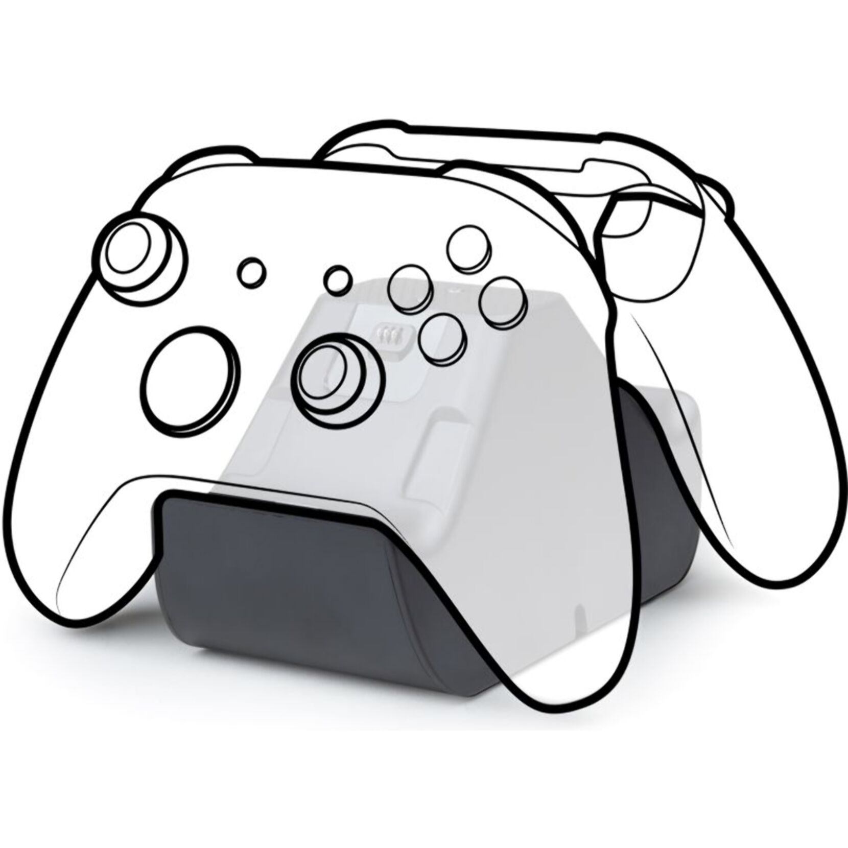 Chargeur + Batterie NACON Socle de charge Manette Xbox