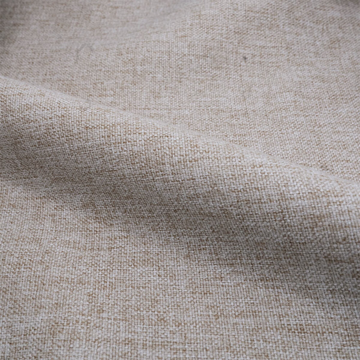 Lot de 2 chaises en tissu beige - Chiara