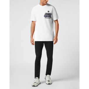 PHILIPP PLEIN T-Shirt Round Neck RACING