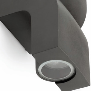 KLAMP 2L Aplique gris oscuro