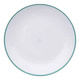 Assiette 25 cm Bleu marine Square