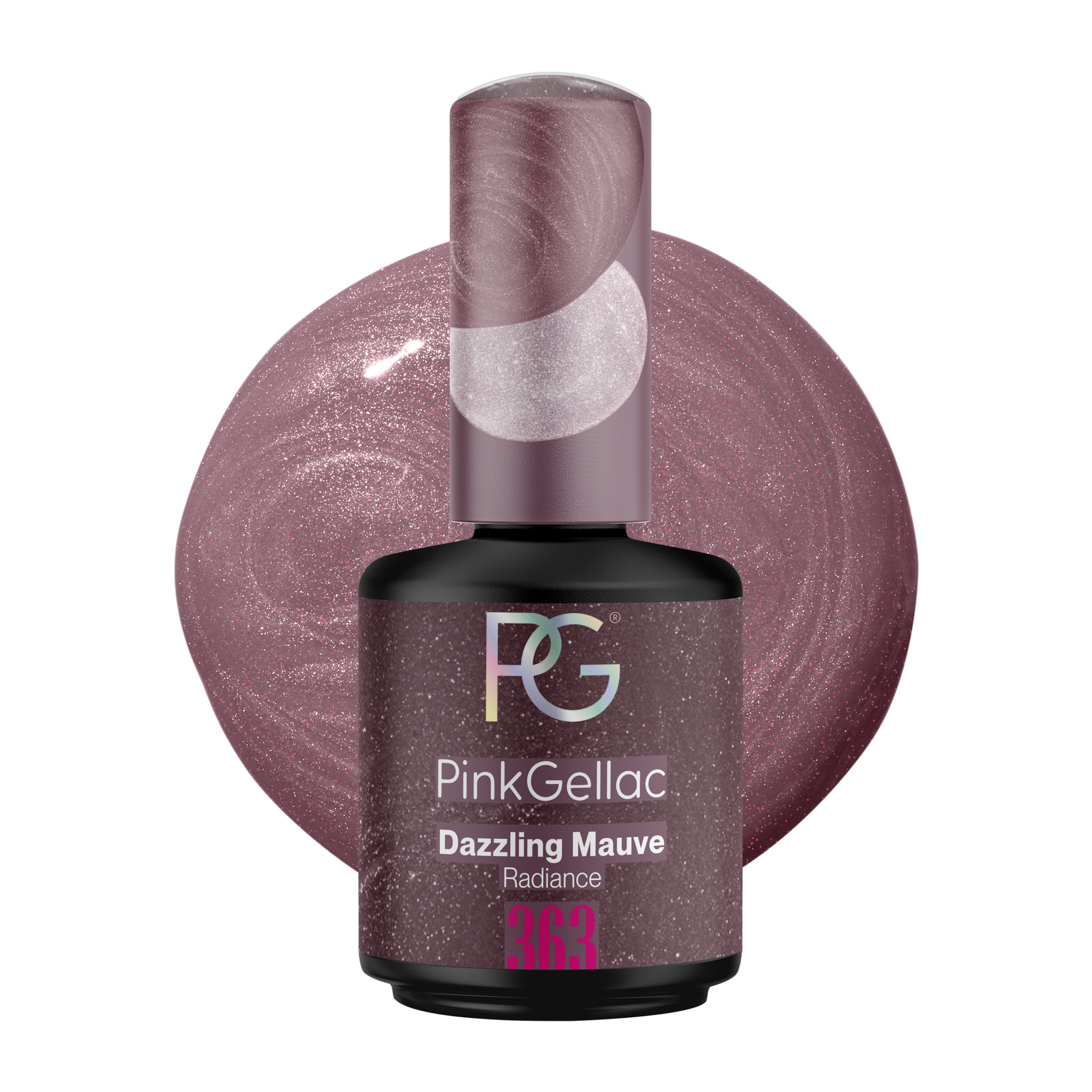 Vernis semi-permanent - 363 Dazzling Mauve - 15 ml