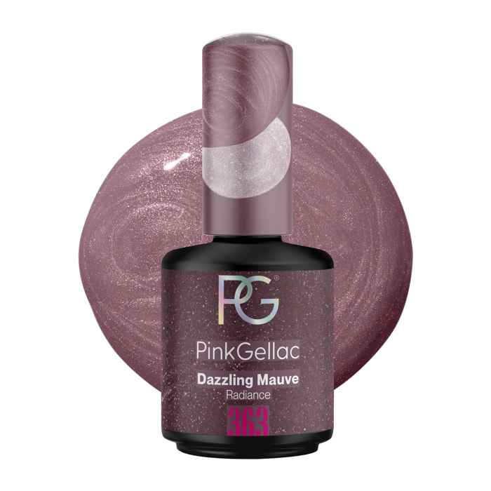 Vernis semi-permanent - 363 Dazzling Mauve - 15 ml