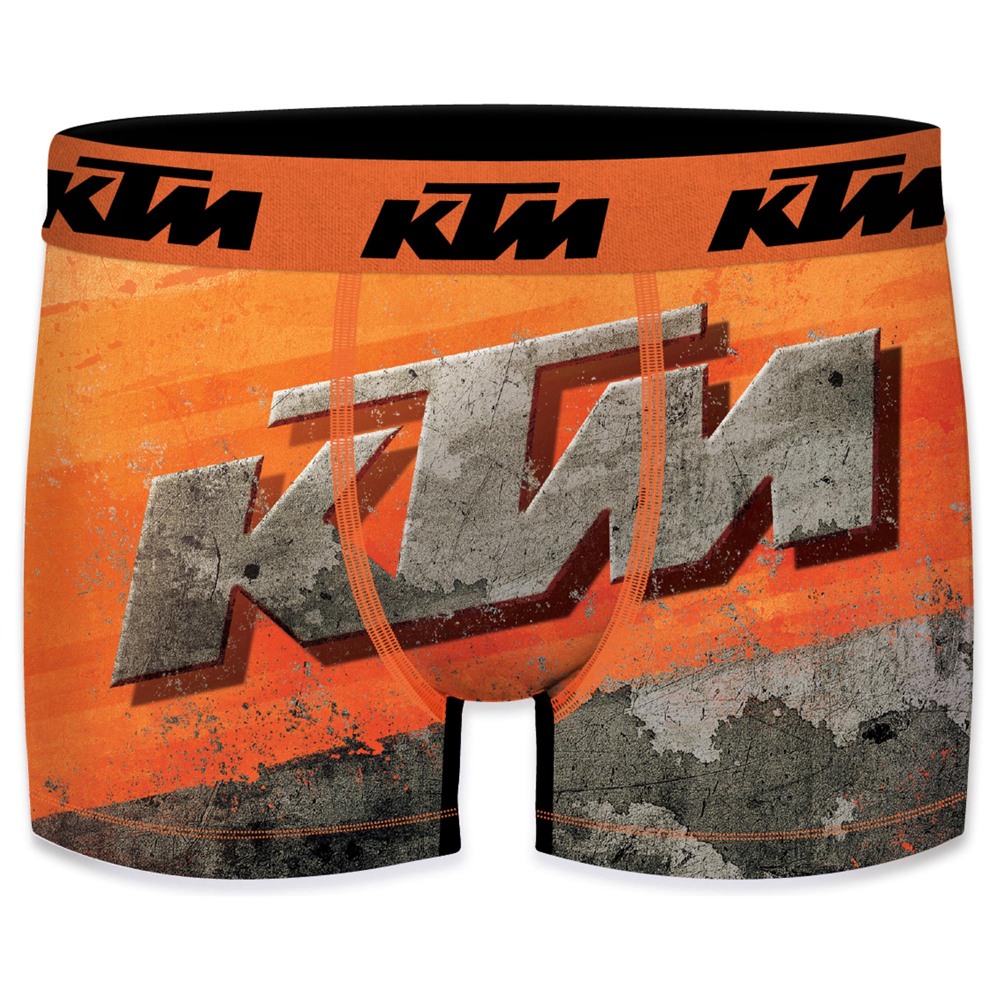 Calzoncillo boxer estampados KTM para hombre en microfibra