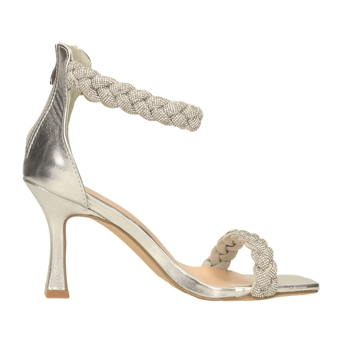 Sandali Donna Tata Italia Argentato