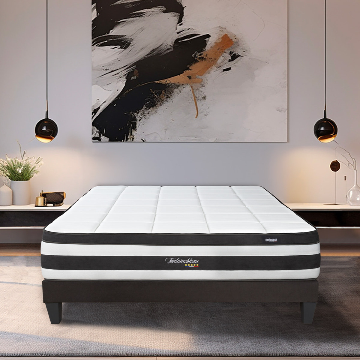 Matelas Ressorts ensachés Fontainebleau | Accueil Memoire de forme