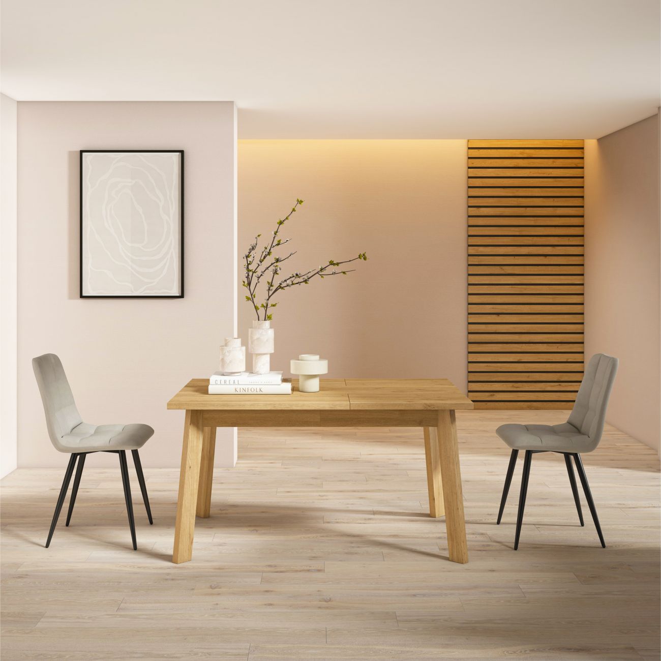 Mesa de comedor Naira 140 Roble