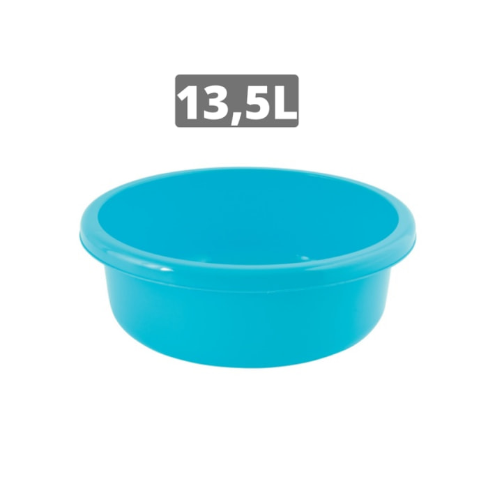 Bassine de lavage Ronde 13,5L Bleu MSV