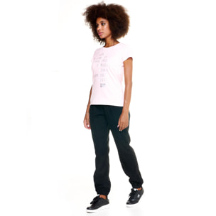 T-shirt Leone donna con maniche corte Leisure