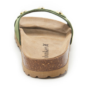 Sandalia BABUNKERS VERDE