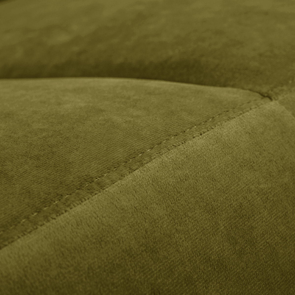 Canapé convertible 3 places en velours - LARIA