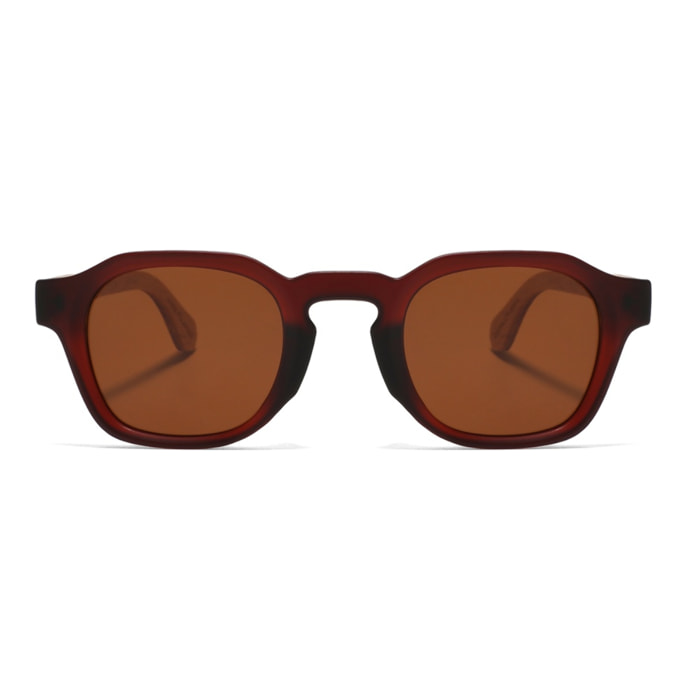 Gafas de Sol Feler 1600-2 Polarizadas de Madera Unisex 45 mm