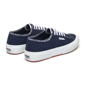Le Superga Uomo Blu 2750 Og Cotton Embroidery Line