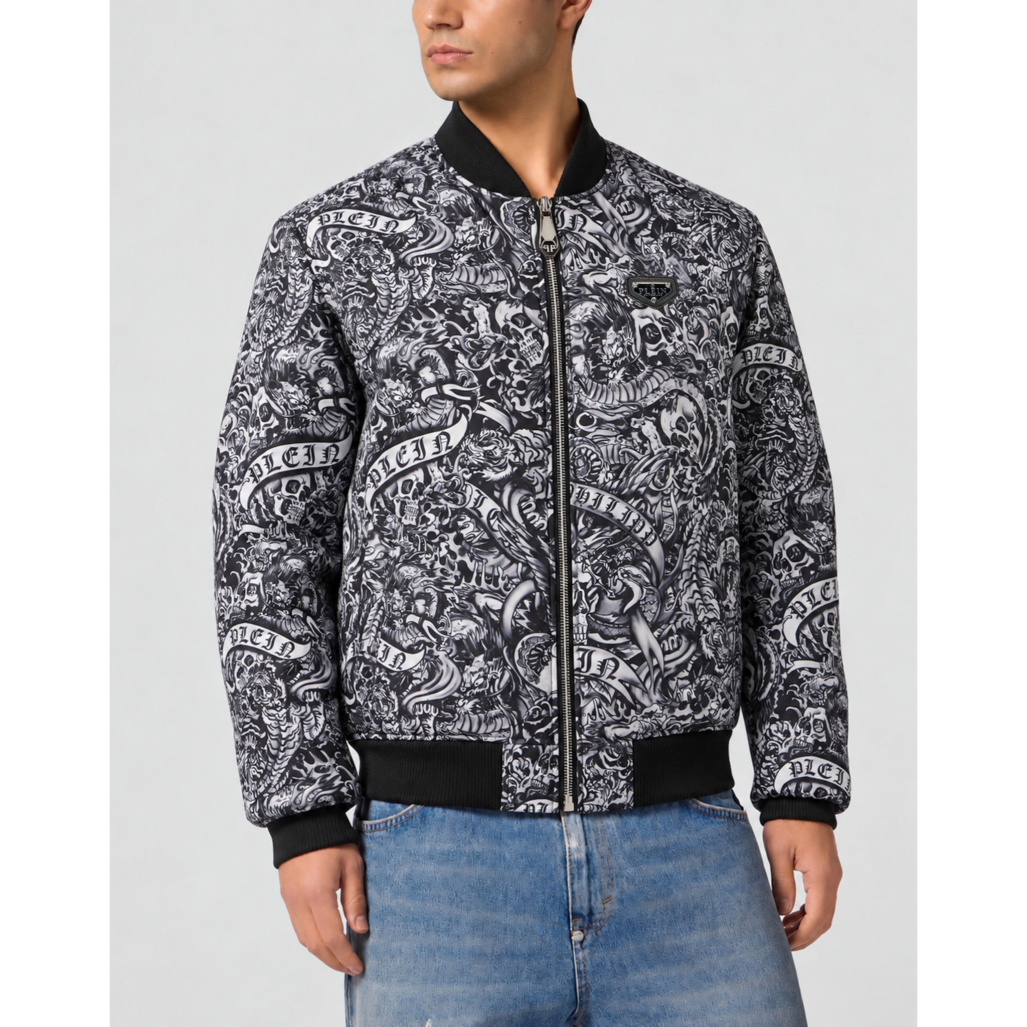 PHILIPP PLEIN Bomber TATTOO