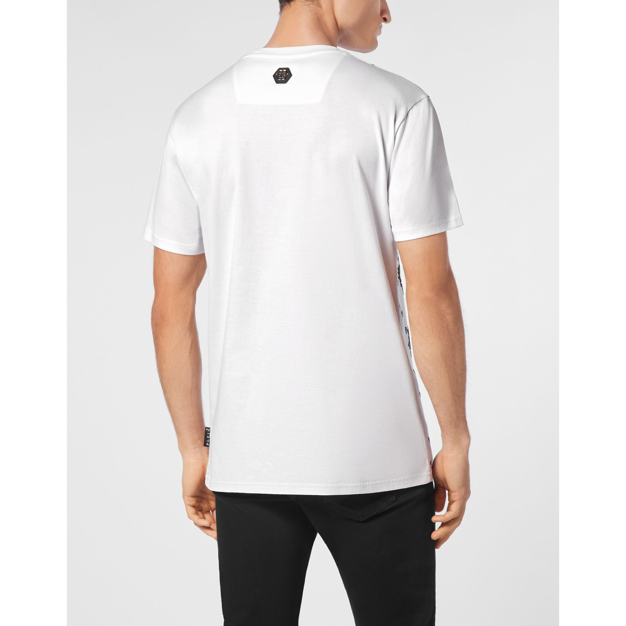 PHILIPP PLEIN T-Shirt Round Neck SKULL&BONES