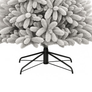 Bushy - Albero di Natale Innevato in PE e PVC Ø104x210H cm, 1140 Punte