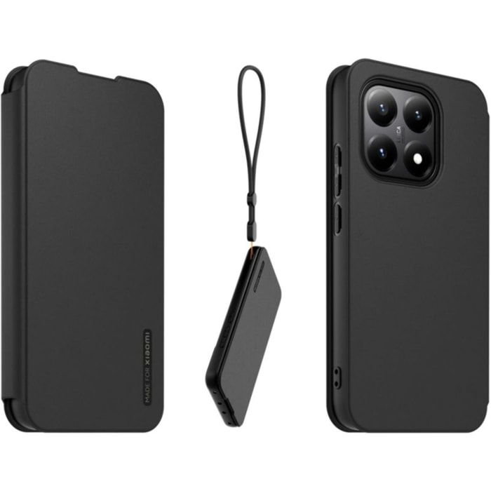 Etui avec cordon MADE FOR XIAOMI Xiaomi 15T premium Noir