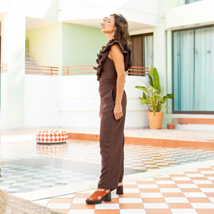 Sandalias con tacón 1990 NAPPA BLACK / EIVISSA color Black