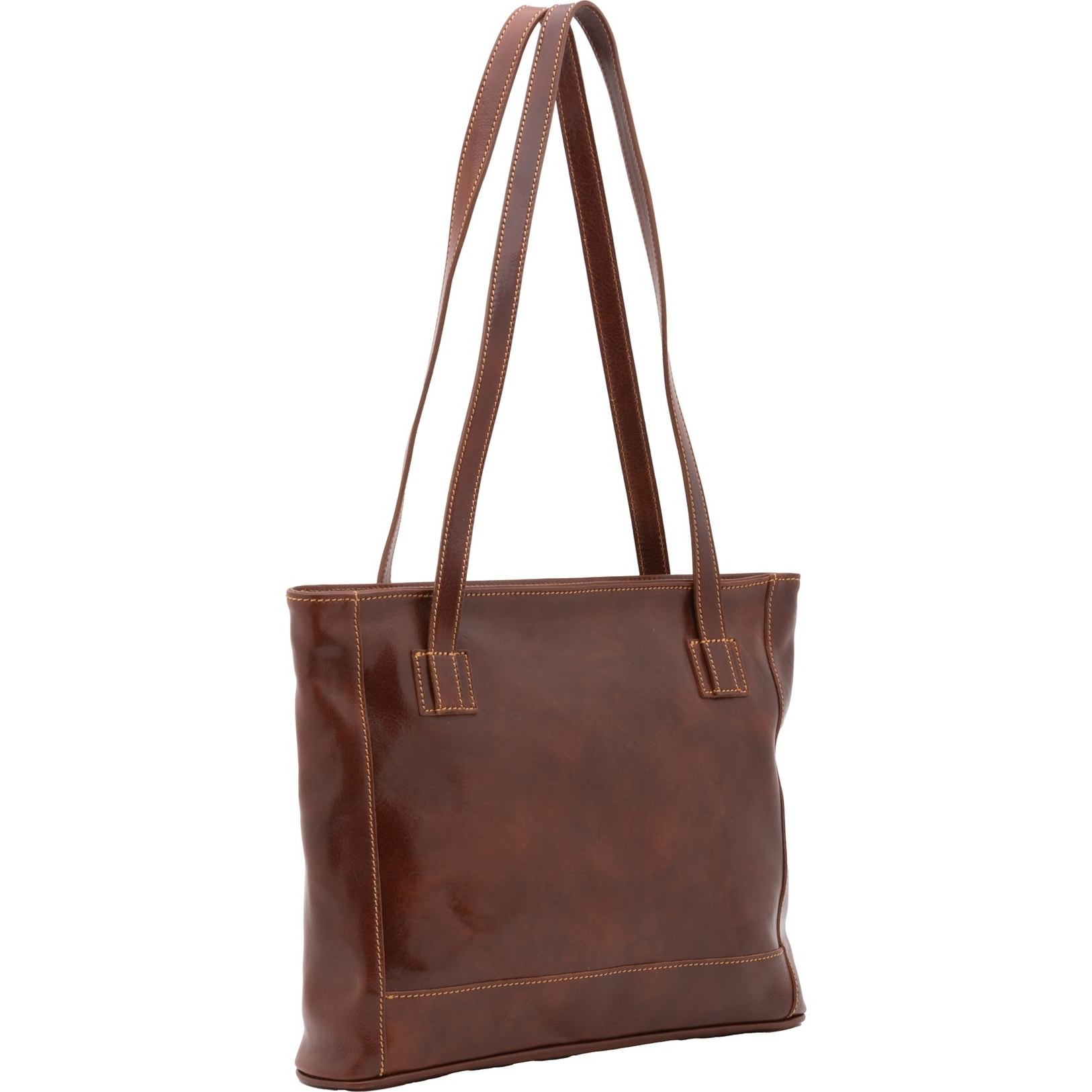 Borsa a spalla da donna - Modello Cressa - Vera pelle - 30.0 x 37.0 x 8.0 cm