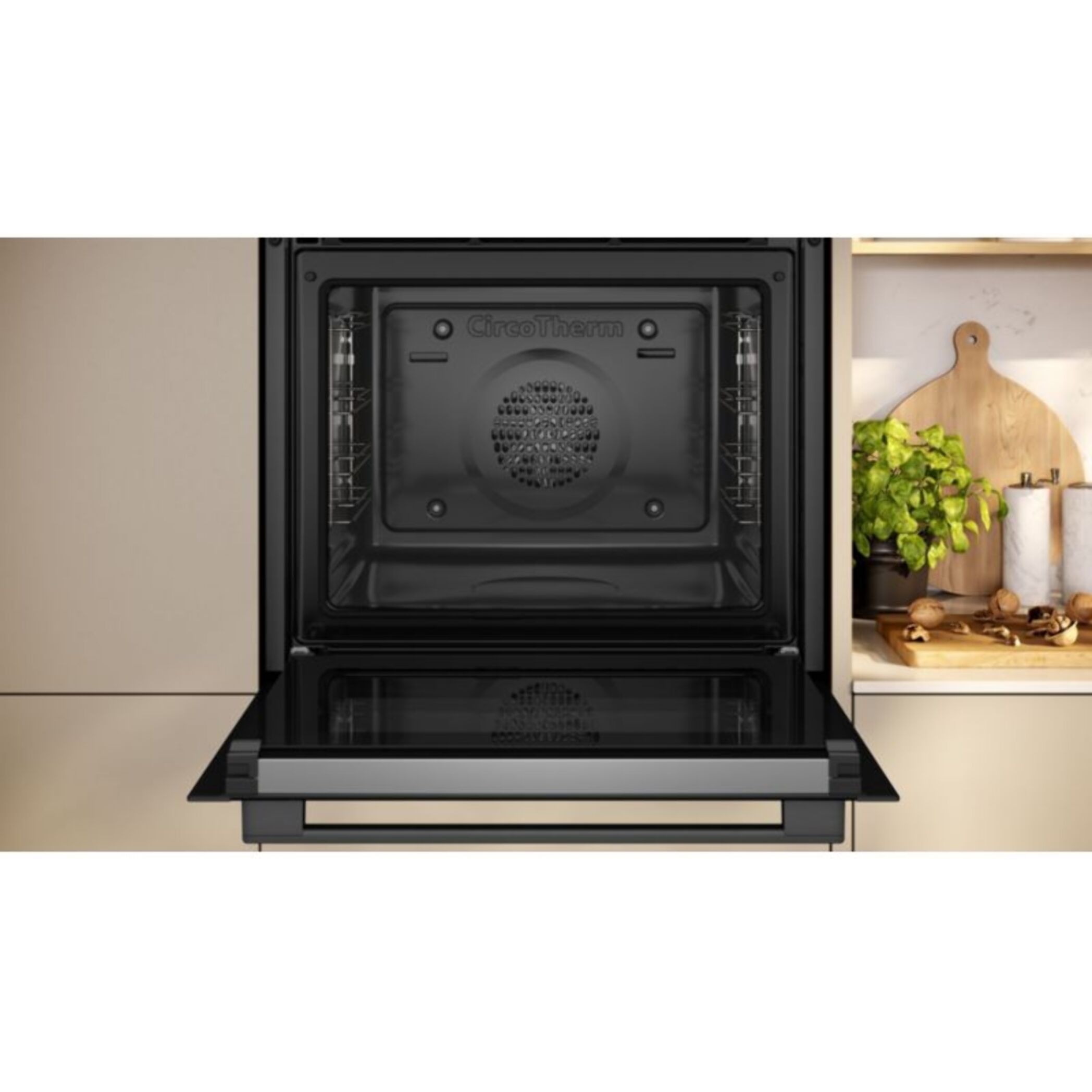 Four encastrable NEFF B2ACJ7AG0, Air Fry, Graphite Grey