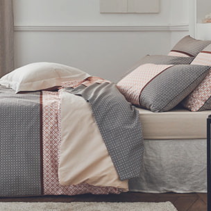 Housse de couette en percale - Naturel