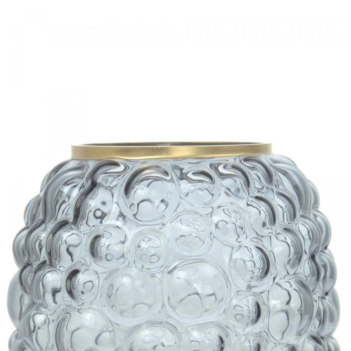 Vase soufflé à la bouche en verre KOBI