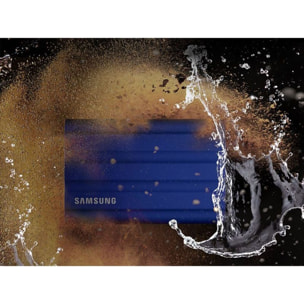 Disque dur SSD externe SAMSUNG Portable 2To T7 Shield Bleu