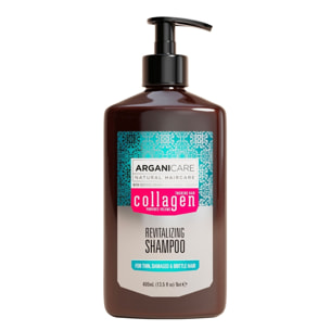 Collagen - Shampooing Énergisant - Cheveux Fins, Dévitalisés et sans Volume 400 ml