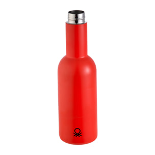 Botella de agua  rojo  benetton