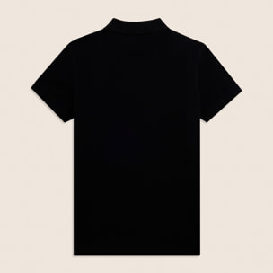 Polo Uomo Freddy in Piquet di Cotone con Logo Outline