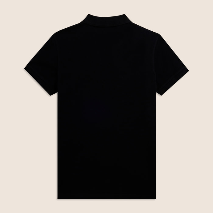 Polo Uomo Freddy in Piquet di Cotone con Logo Outline