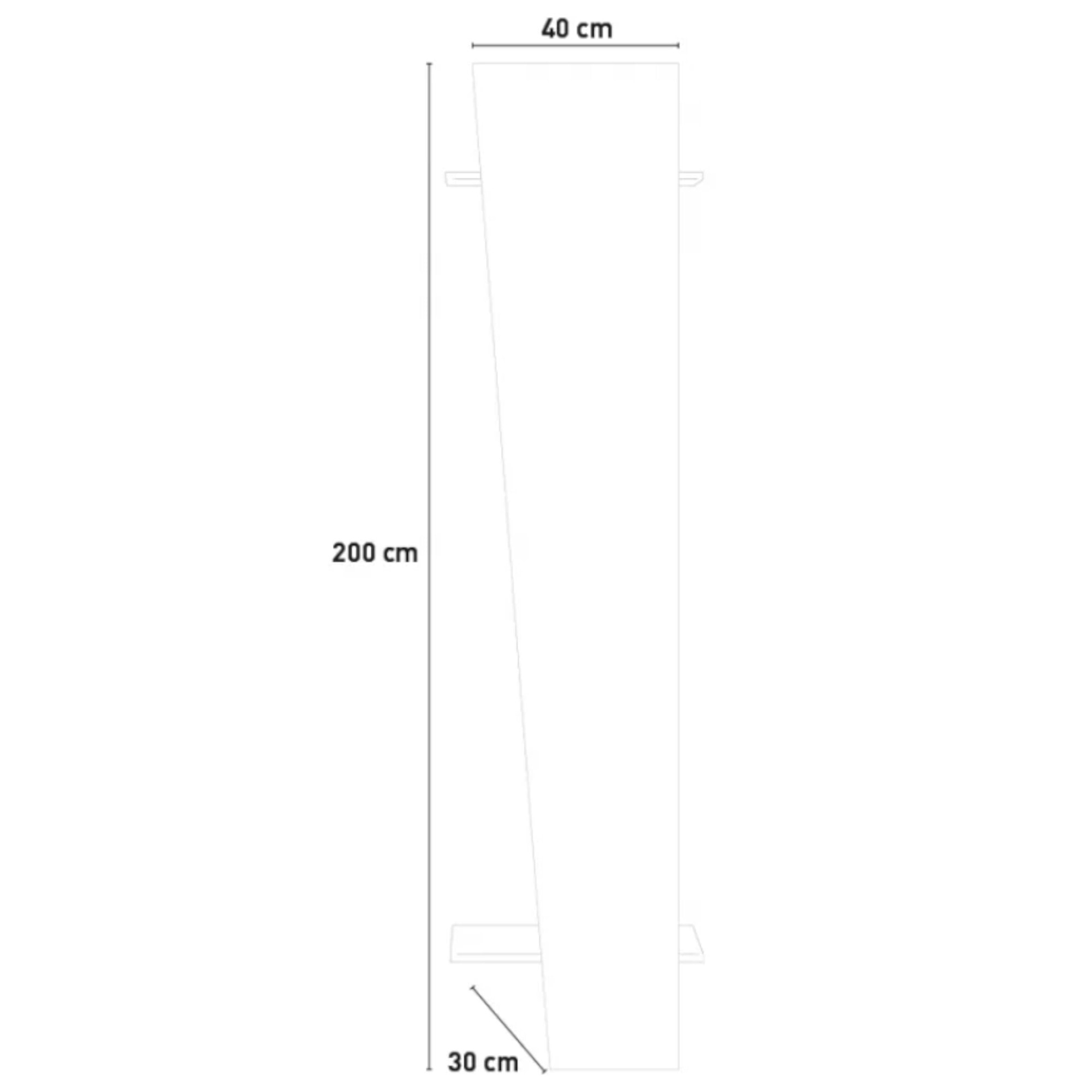 Mobile da ingresso Allinko, Entratina moderna multifunzione, Armadietto multiuso per atrio, 100% Made in Italy, cm 50x30h200, Antracite