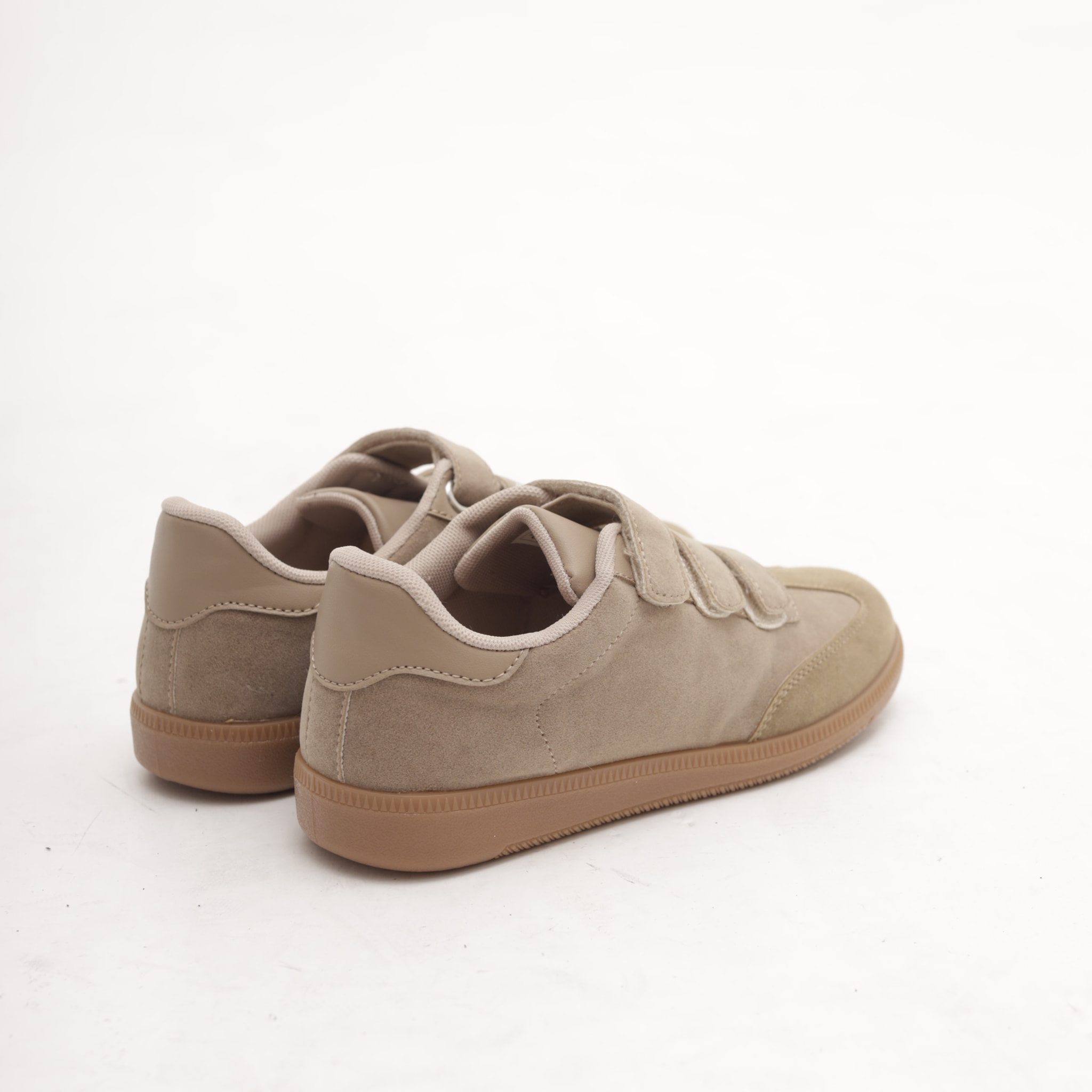 SNEAKERS FLAT STRAPPO TORTORA