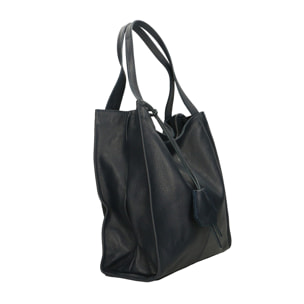 Borsa a spalla da donna - Modello Aelia - Vera pelle - 40.0 x 36.0 x 12.0 cm
