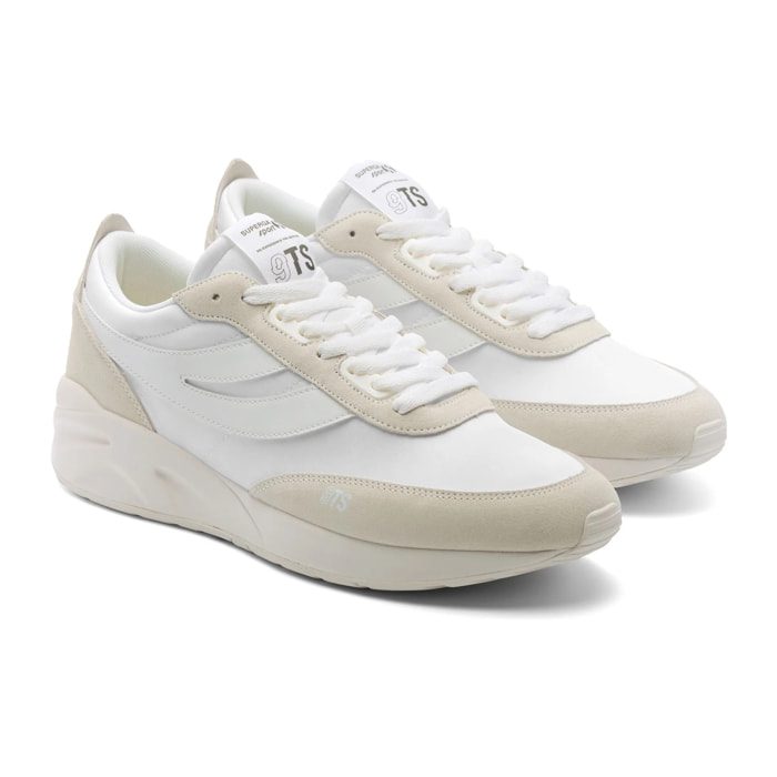 Superga - Sneakers Uomo Donna Bianco - 4089 TRAINING 9TS SLIM