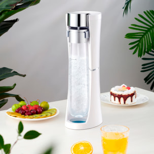 Máquina XP-010C para preparar agua con gas y bebidas carbonatadas en casa. Incluye botella de 1L.