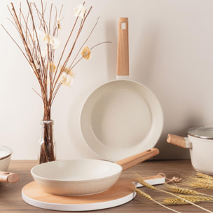 tabla de corte redonda de 38x28x1,5cm en madera de haya