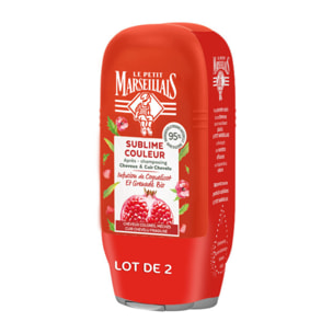 Pack de 3 - Le Petit Marseillais Après Shampooing 2x200Ml Sublime Couleur