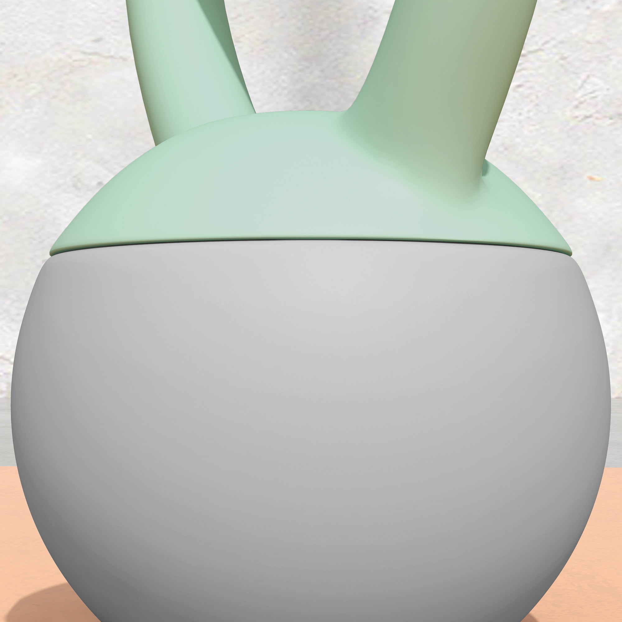 Pesa Rusa 8 kg, Soft Kettlebell Relleno de Arena Metálica y Mango Antideslizante, para Entrenamiento Culturismo en Casa, Gimnasio, Verde Menta y Gris