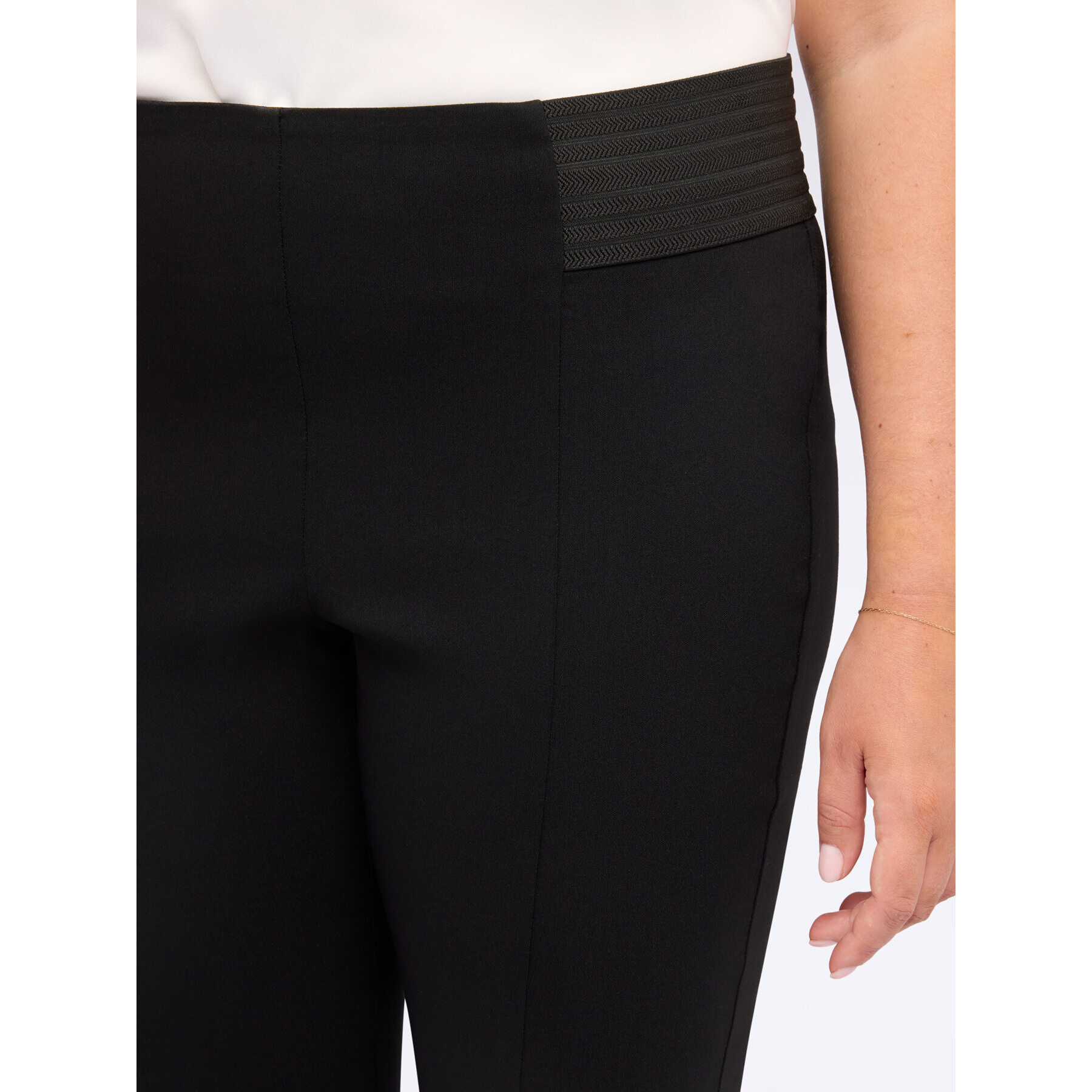 Fiorella Rubino - Jeggings con elástico en la cintura - Negro