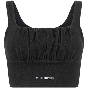 PLEIN SPORT Top Denim Touch PS