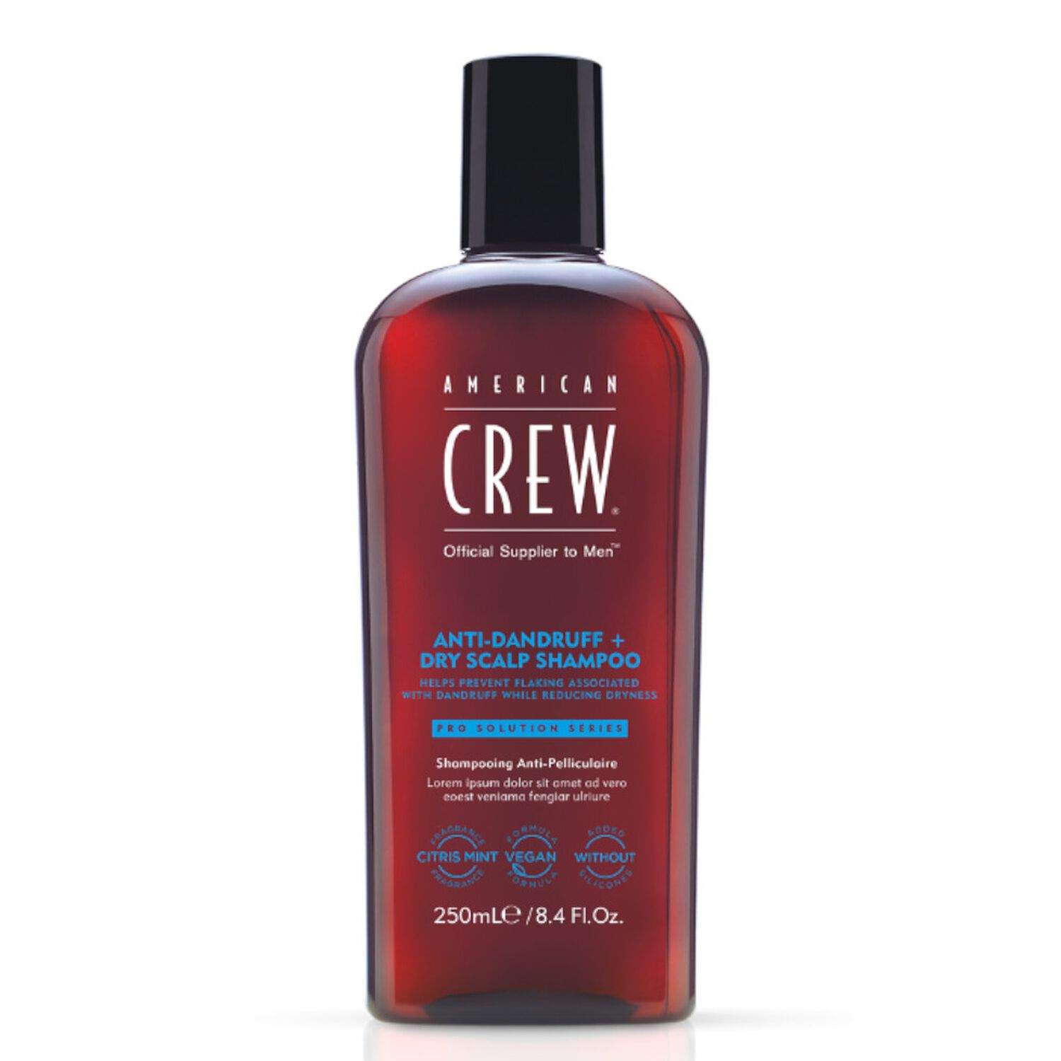 Pro Solution Series - Shampooing Anti-pelliculaire + Cuir Chevelu Sec 250 ml
