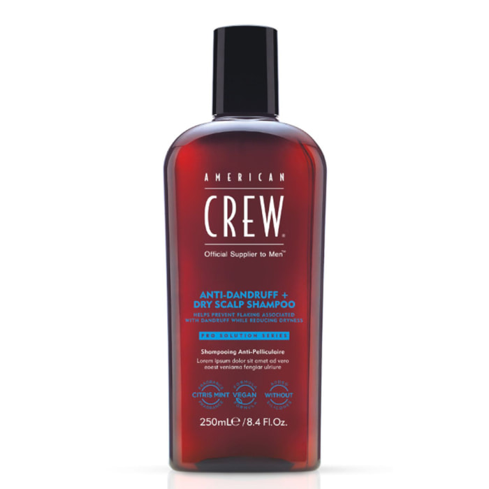 Pro Solution Series - Shampooing Anti-pelliculaire + Cuir Chevelu Sec 250 ml