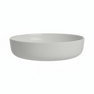 Plat rond gris 30 cm en opale - Smart Cuisine Wavy Granit - Luminarc