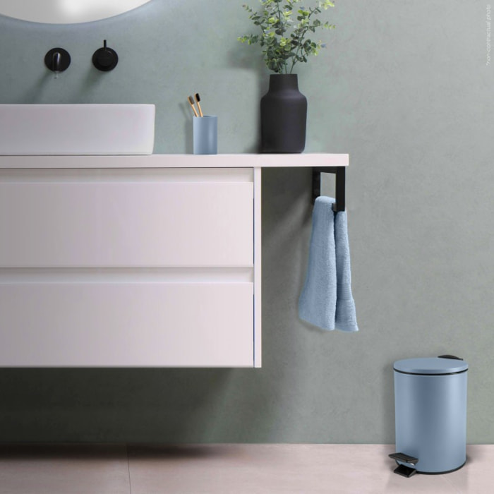 Spirella Poubelle à  pédale Acier ADELAR 3L Fog Mat