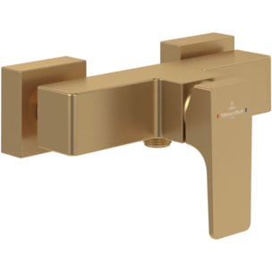 Mitigeur mécanique douche Architectura Square Brushed Gold