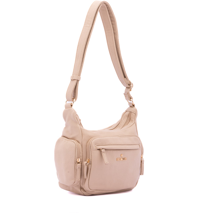 Borsa a spalla  da donna ecopelle Prodotto Vegano 26x20x13 cm