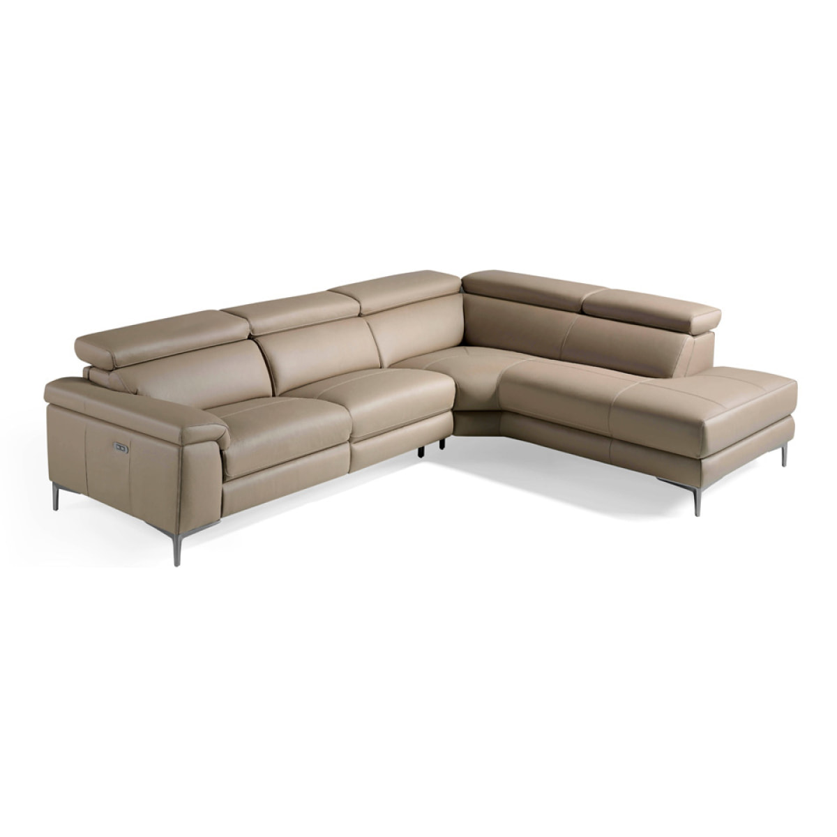 Sofá de piel 295x232x97cm